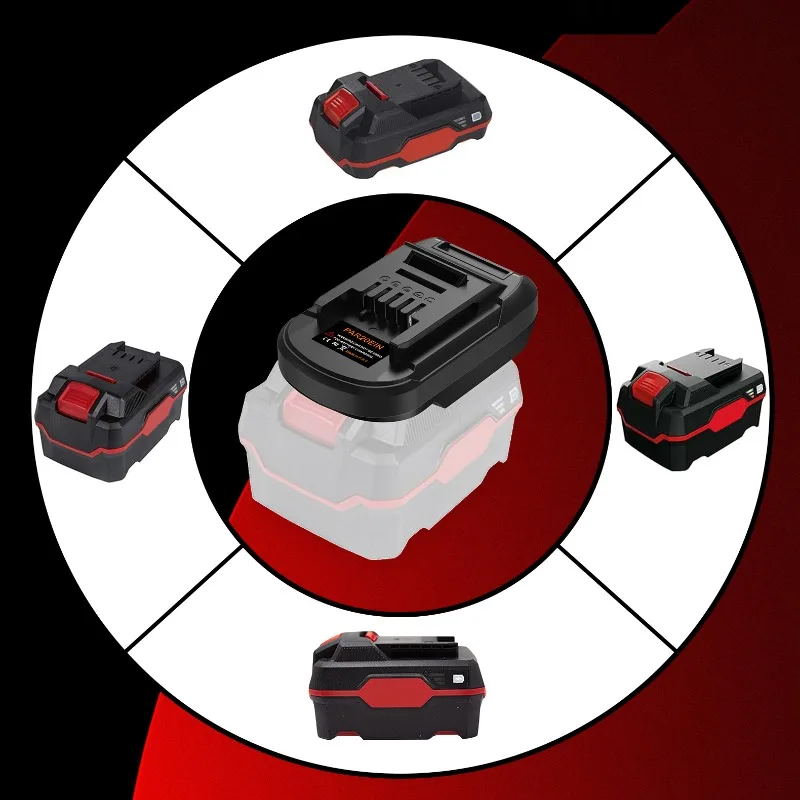 HAKSINKY PAR20EIN محول بطارية أداة الطاقة لبطارية ليثيوم أيون Parkside 20 فولت تحويل إلى لاستخدام أداة الطاقة ليثيوم أيون Einhell 18 فولت