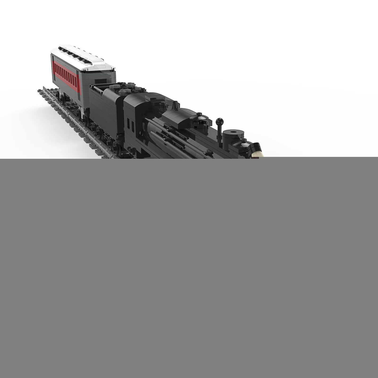 

Изготовленные на заказ MOC: C7425 Детали поезда 984. Полярный подарок на Рождество.