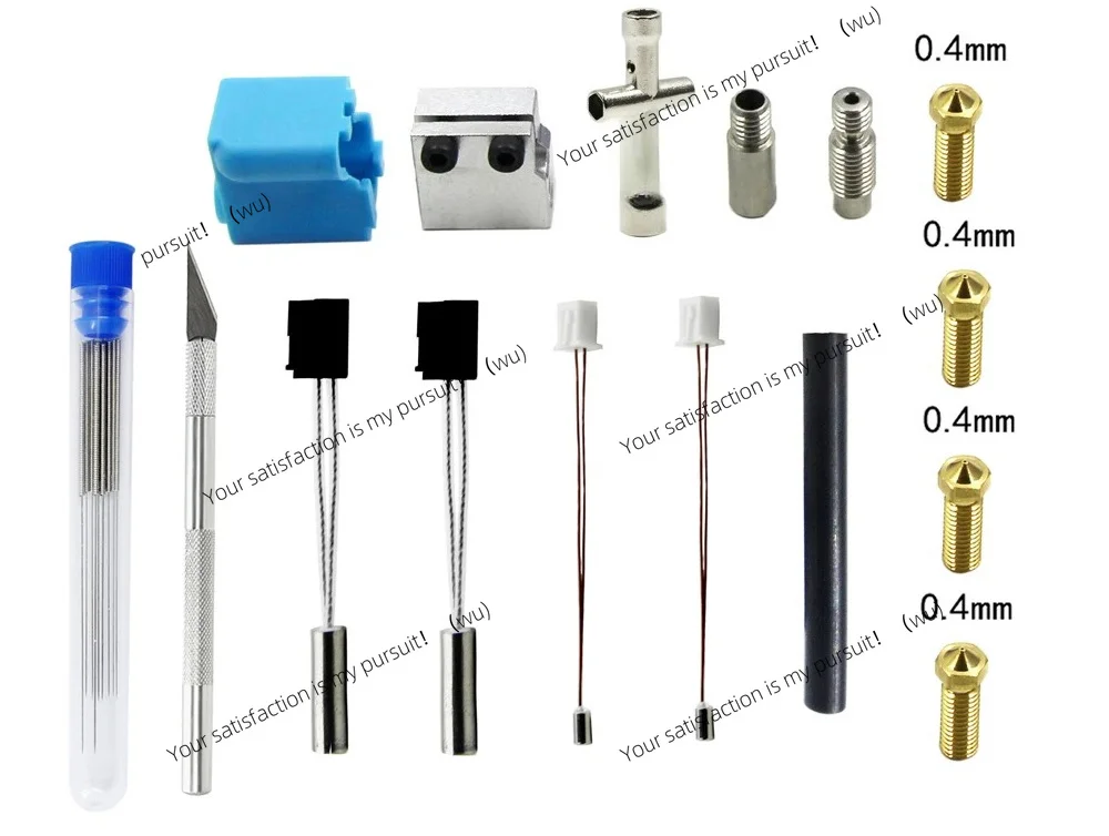 for Artillery 3D Printers Compatible with SW-X1 Genius SW-X2 Genius pro Aluminum Block Extruder Cleaning Nozzle