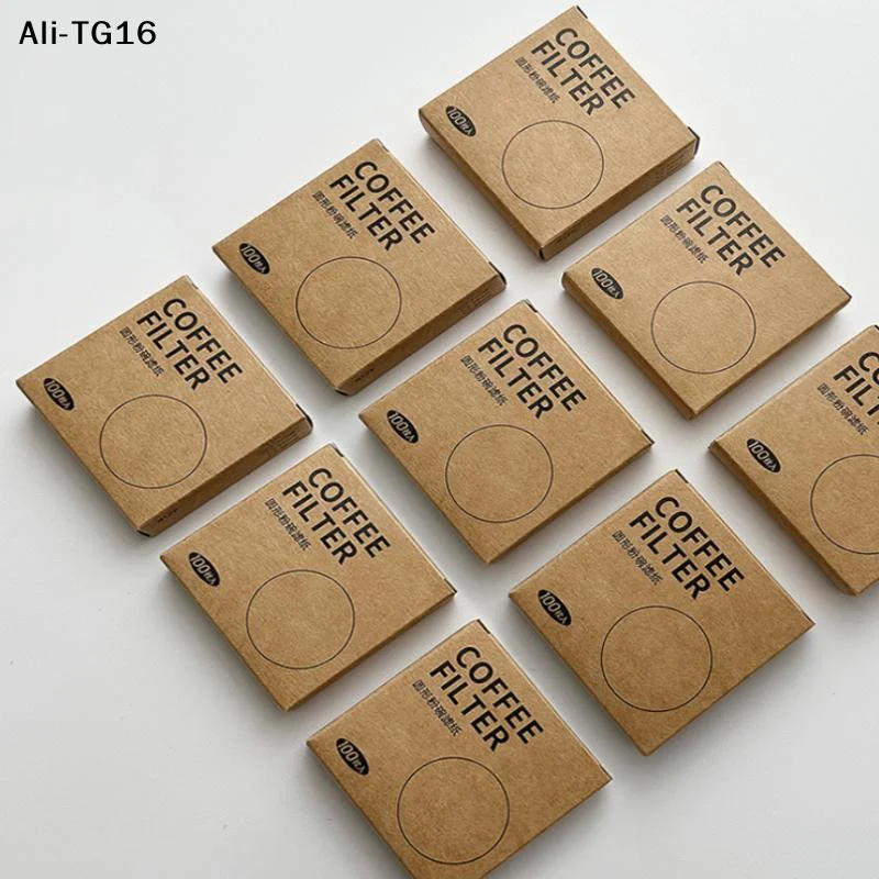 【Y11】100Sheet 51/53/58mmCoffee Filter Paper Home Handle Special Powder Bowl Filter Secondary Water Filter Paper Coffee Mocha Pot