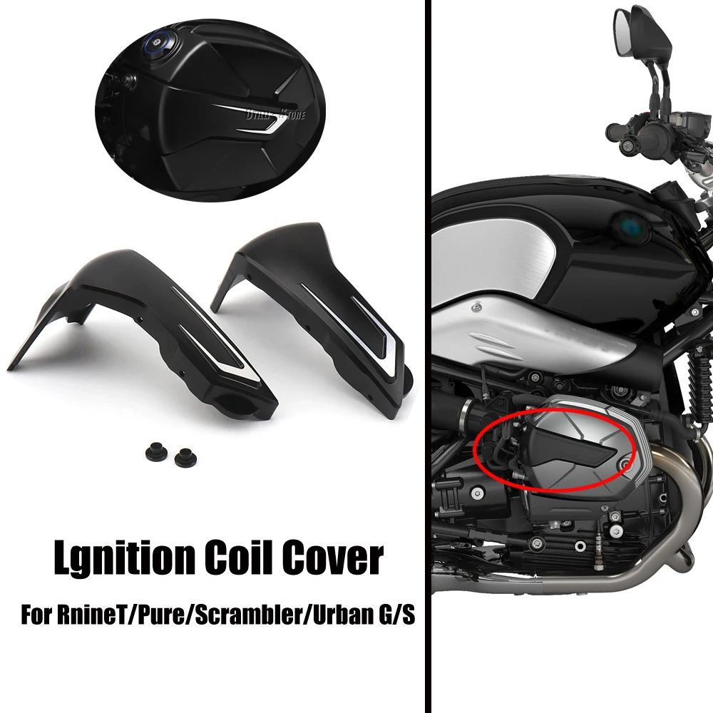 

Motorcycle Engine Cylinder Side Cover Spark Plug Cap For BMW R9T RnineT RNINET Scrambler R NINE T Pure Urban G/S 2021 2022 2023