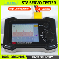 ToolkitRC ST8 8CH Multiple Servo Tester PWM/PPM/SBUS Speed Liner Step Signal Test W/ 4-Ways Independent Program Signal