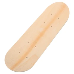 Double Sided Blank Skateboard Deck Diy Unfinished Children S Skateboard Maple Wood 43Cm Board Replacement Graffiti Material