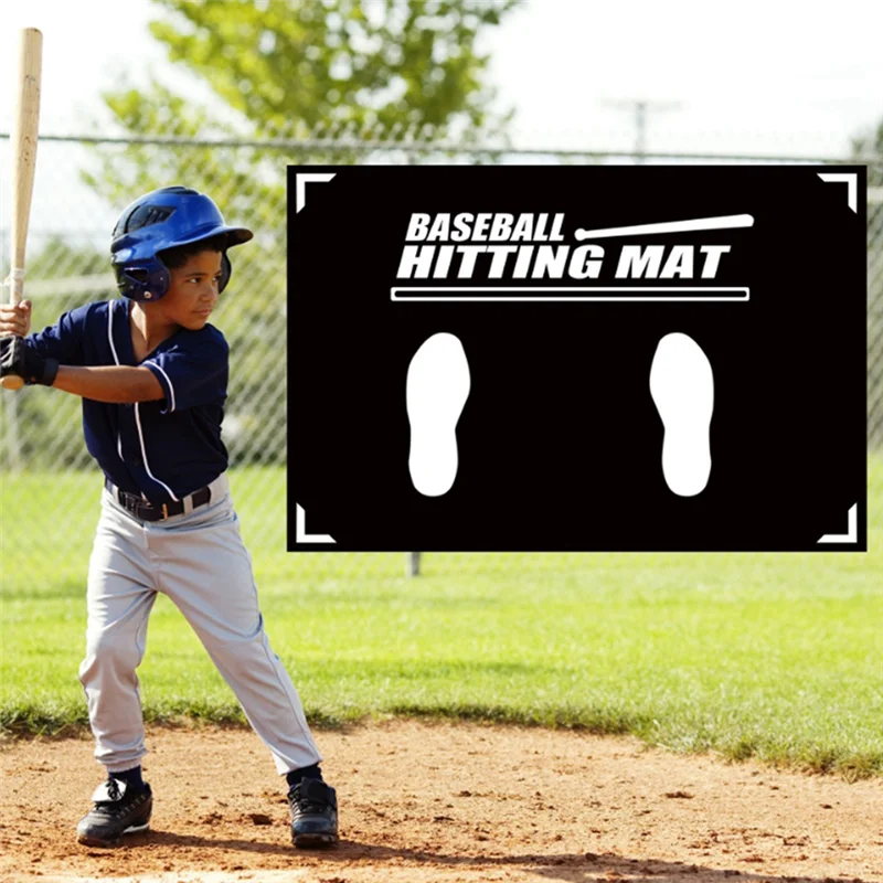 

ELOS-T Ball, Baseball And Softball Batting Training Mat Baseball Training Mats Posture Correcting Pad
