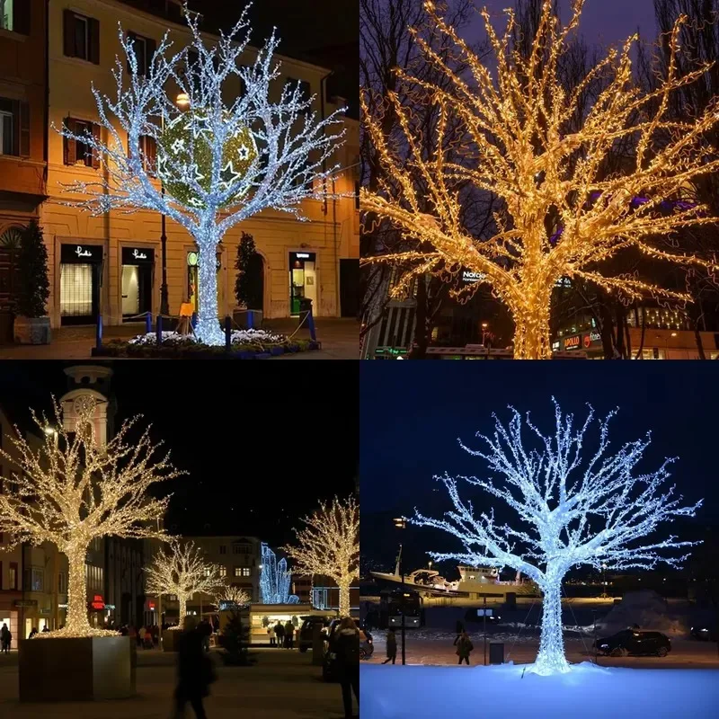 Outdoor Street Commercial Decoration Christmas Lights Giant 3D Pattern Sculpture Decoration Light Emitting Diode Branches