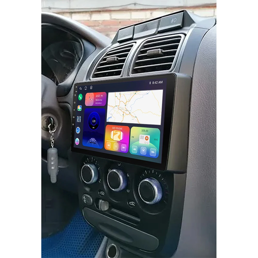 Car Radio Multimedia Player For Hyundai Verna Accent 1999-2012 Wireless Carplay Android Auto 2 Din Head Unit Navigation Stereo