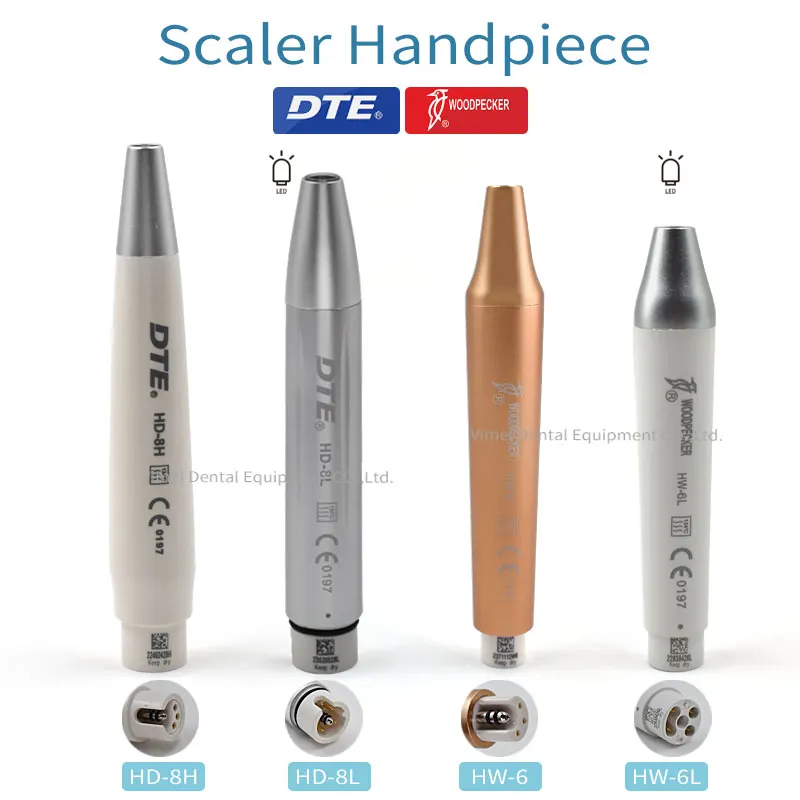 

Ultrasonic scaler handle HW-6L HW-6 HD-8L and HD-8H with LED Light