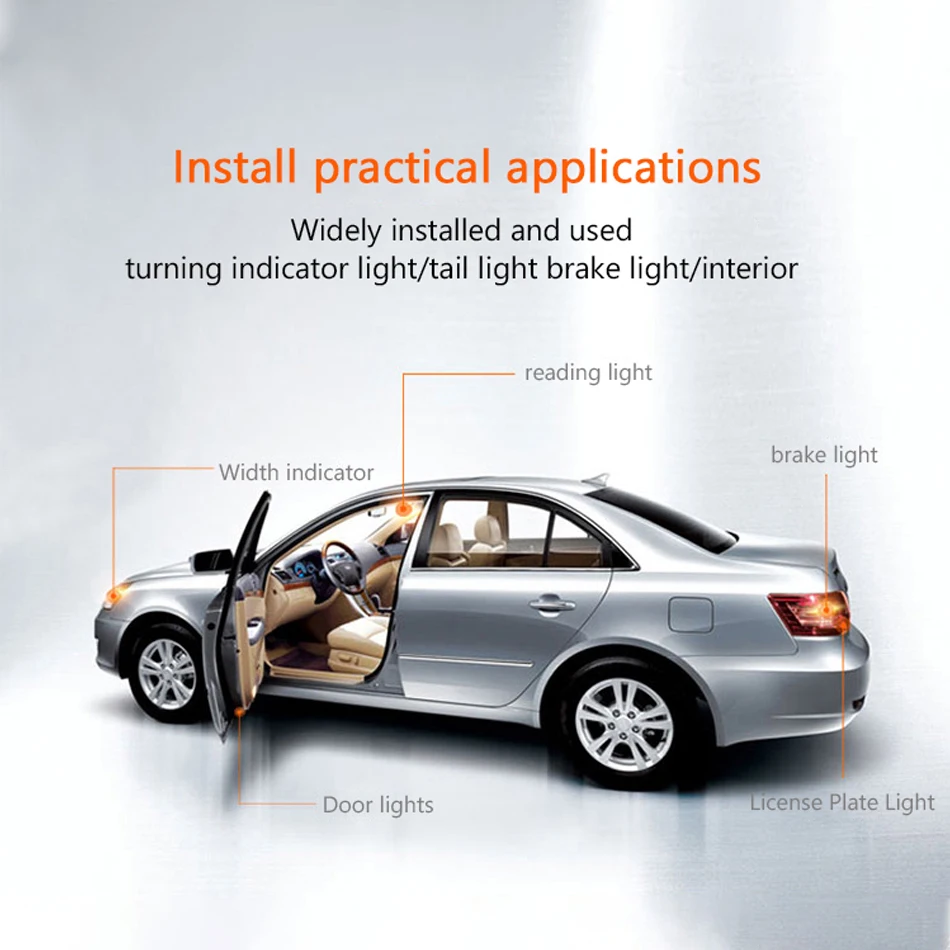 أوسرام LED T10 6000K W5W 194 LEDriving SL Advance 6000K مصابيح قراءة السيارة البيضاء مصابيح الباب الضوء الداخلي 12 فولت 1.5 وات 2980CW، زوج #6