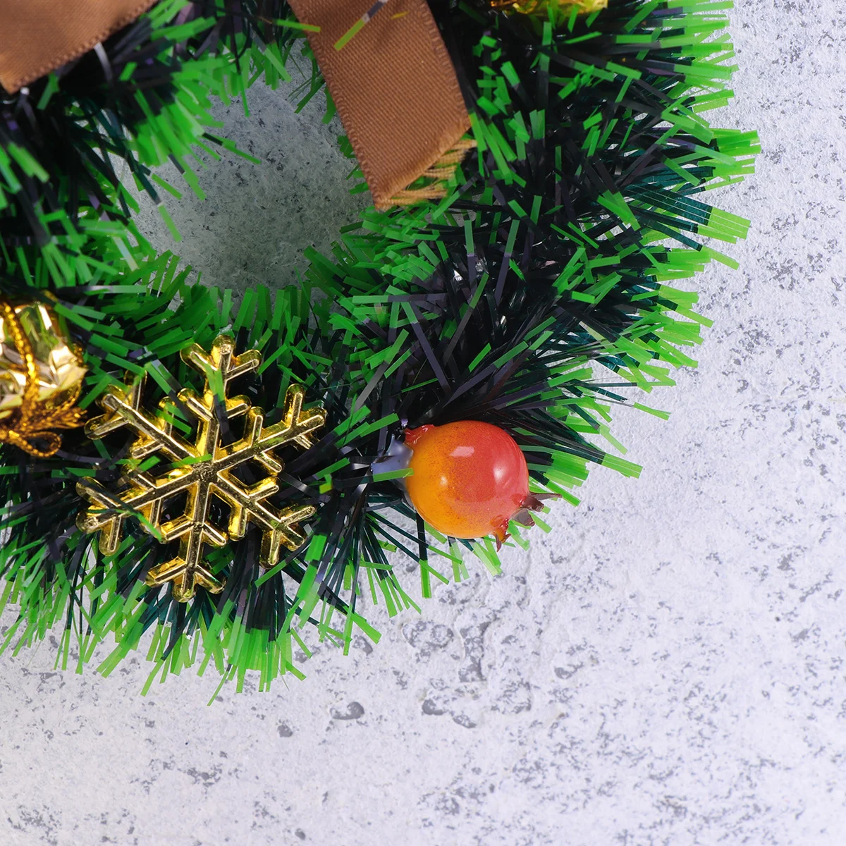 

Hanging Christmas Wreath Mini Garland Decor for Window Door Wall Tree Party Home Festive Decoration Craft Party Wreath