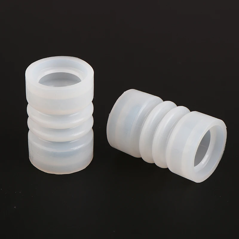 (Ce14)1pc Silicone Sealing Tube Soft Serve Ice Cream Machines Accessory Elastic Corrugate Pipe Ring Spare Part New Fitting