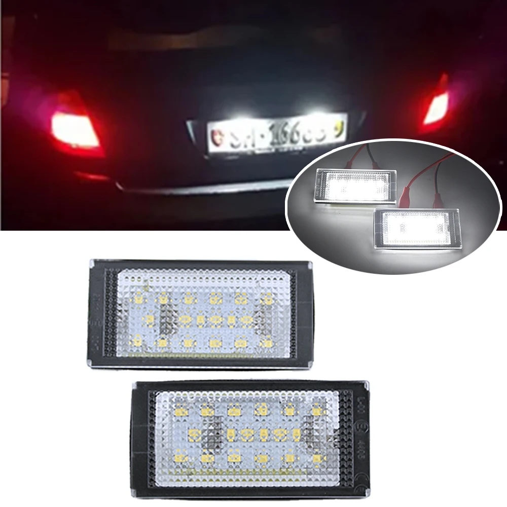 

Auto Tail Light Led License Plate Light Led Canbus White LED Bulbs for BMW 3 Series E46 2D M3 Car Accessories