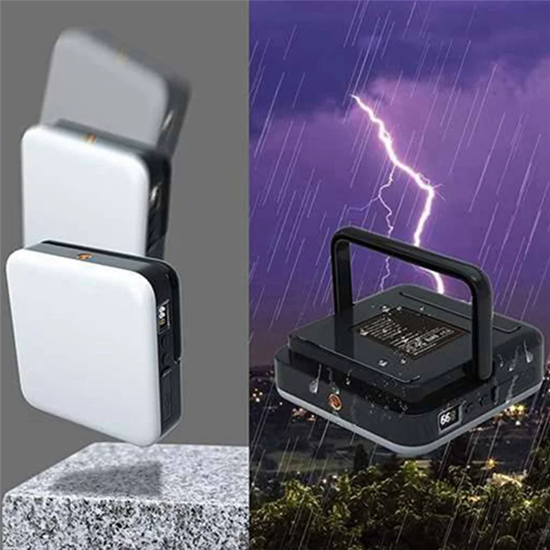 BAAG-LED 캠핑 랜턴 충전식 1000LM, 13500Mah 정전, 비상, 하이킹을 위한 휴대용 방수 텐트 조명