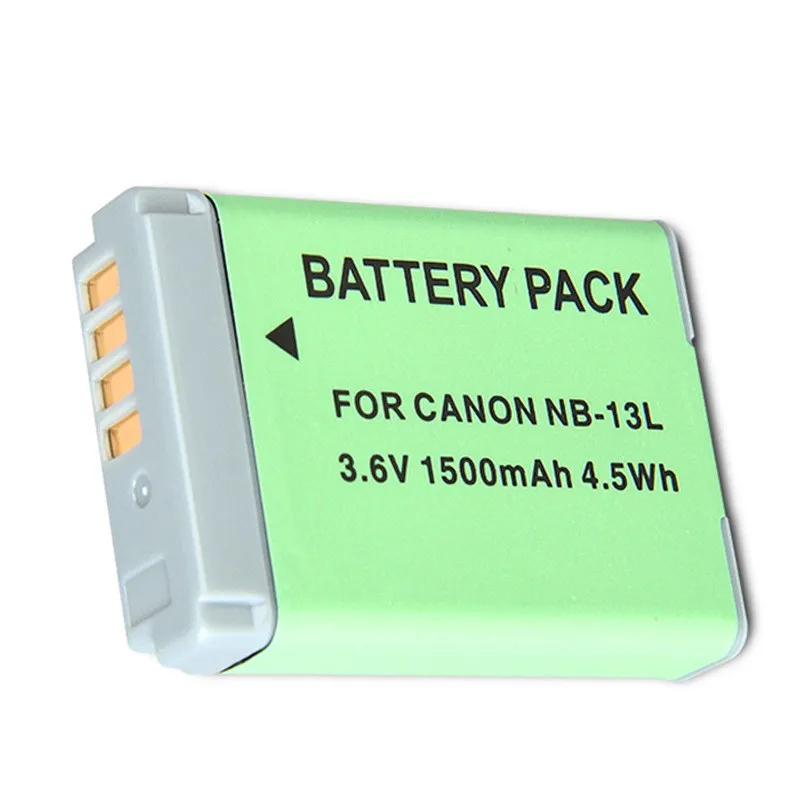NB-13L NB 13L Replace Battery 1500mAh 3.7V for Canon G5X G7X G9X G7X Mark II SX620 HS SX720 HS SX730 HS G9X Mark II SX740