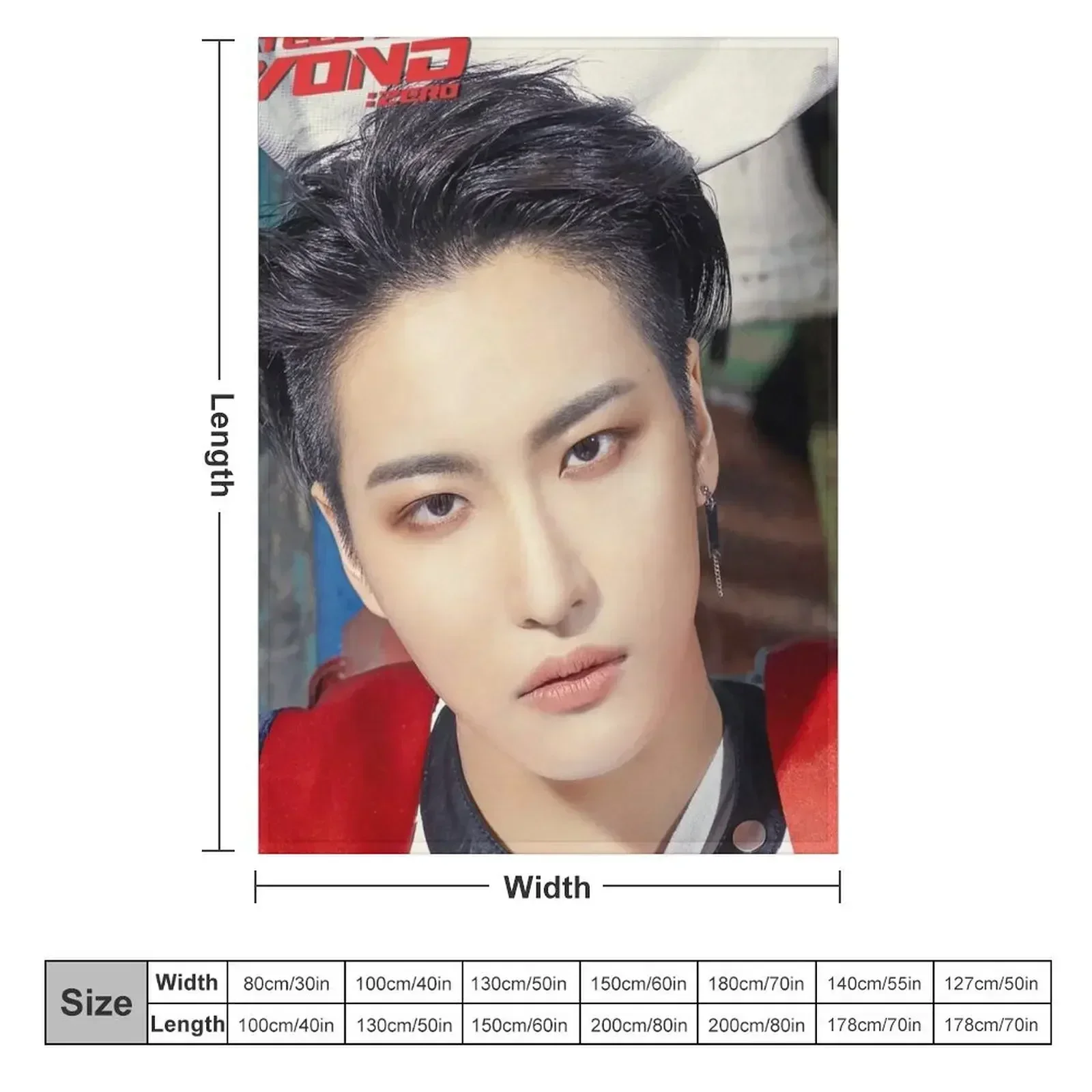 Attez Seonghwa Throw Blanket Polar Warm Softest Blankets