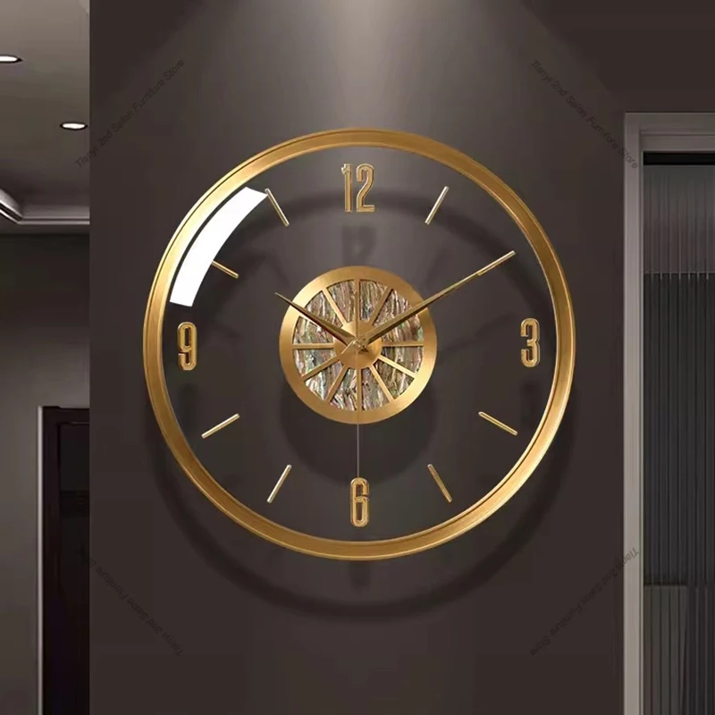 Nordic Kreative High-end-Kunst Wanduhr Moderne Minimalistischen Wohnzimmer Luxuriöse Wanduhr Designer Esszimmer Wohnkultur FYWC