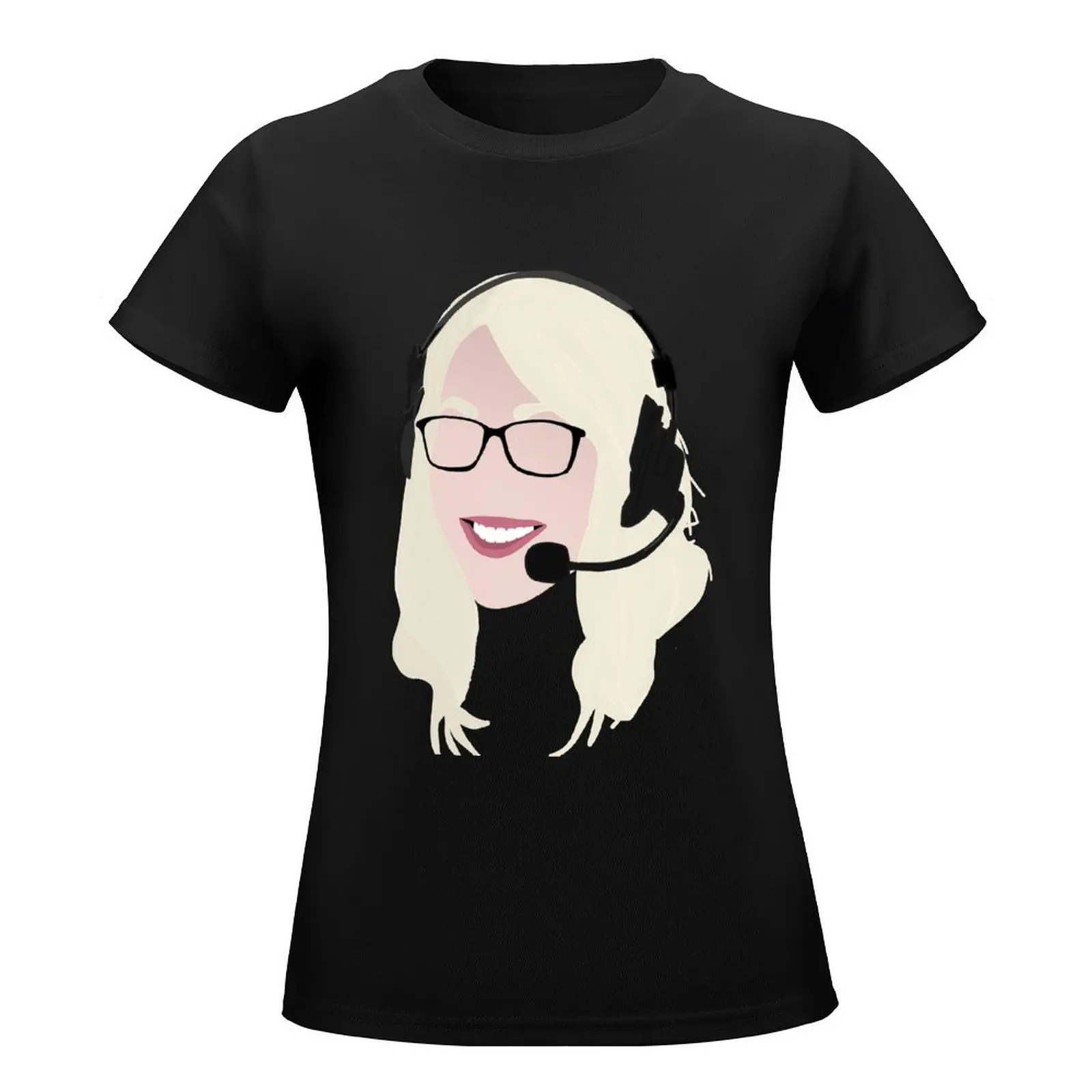 Doris Burke T-Shirt kawaii clothes female summer tops Aesthetic clothing oversized t shirts for Women