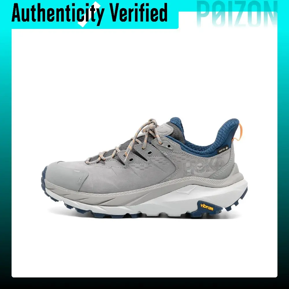 HOKA ONE ONE x Good On You Kaha 2 Low GTX Soft And Comfortable Low top Hiking Shoes Men's Gray 1123190F-GLCT