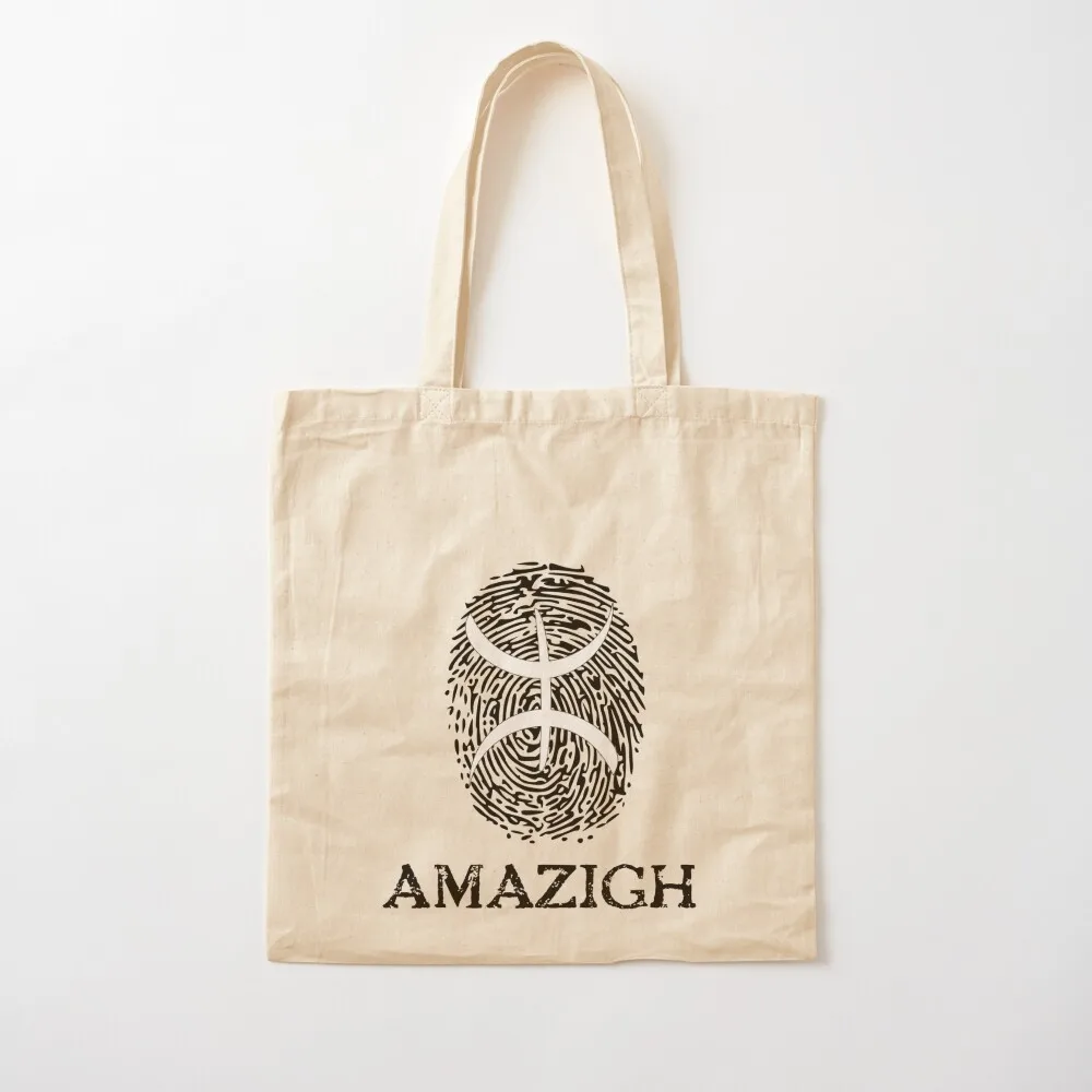 Amazigh Fingerprint Tote Bag Custom bag shopper bag women tote woman tote university