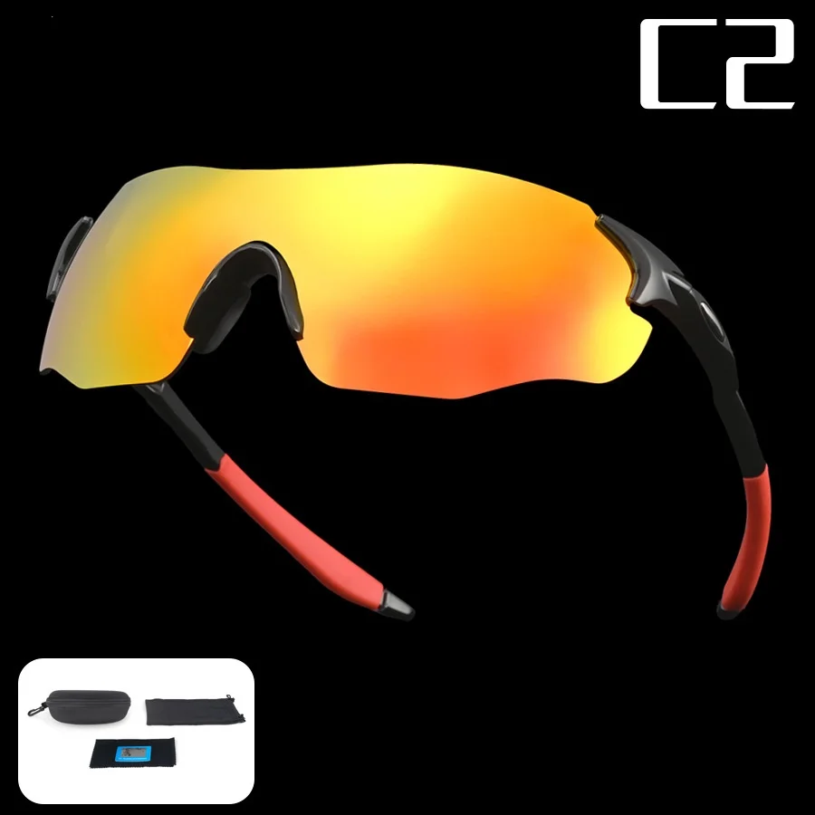 Cycling, color changing glasses, outdoor sports, cycling, marathon, windproof men's goggles, running, fishing, mountain climbing