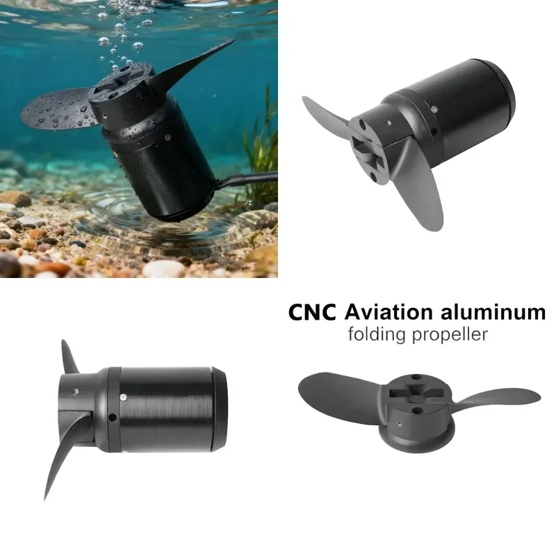 Hot Sell IP68 Waterproof Brushless DC MPS 6374 Motor 80KV 3.2KW 42kg Thrust for Surfing Boat Underwater Thruster |Hydro | Efoil