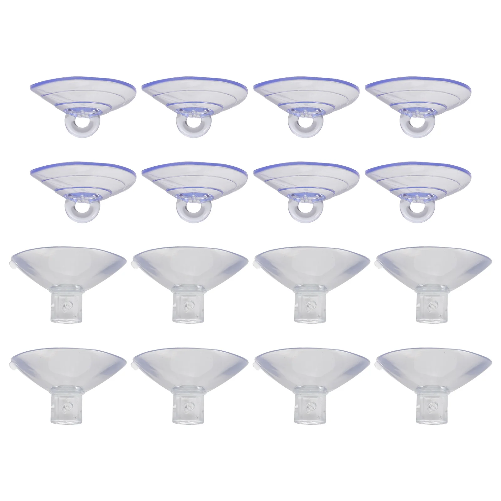 16pcs Cat Hammock Suction Cups Round Pvc Heavy Duty For Window Perch Glass Mount Replacement Pet Bed Support Kit