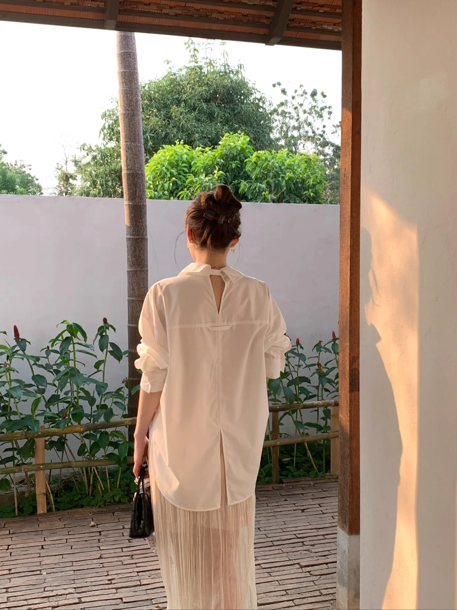 

LE LALIN Commuter Design Loose Sun Protection irt Ba Small Thoughtful Design Mysterious Silhouette Women's irt