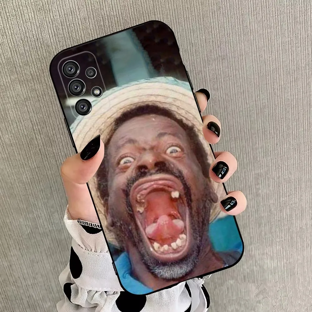 Ugly Man Funny Phone Case For Samsung Galaxy A20,A21s,A22,A31,A32,A52,A53,A72,73,A80,A91 Soft Black Cover