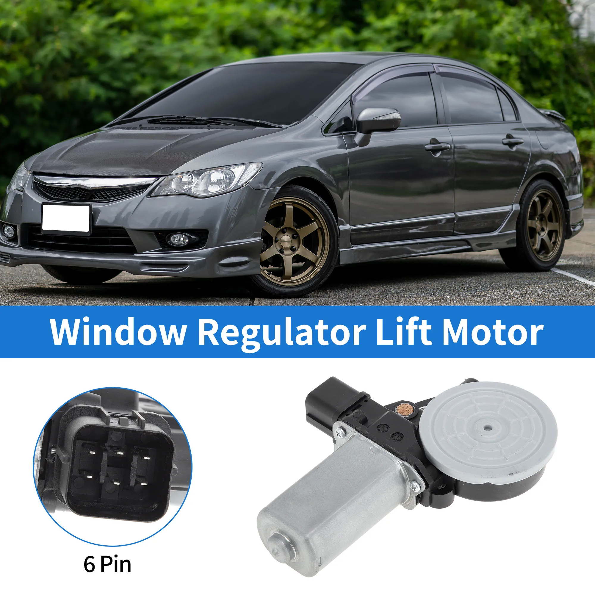 

UXCELL No.742962/72250SVAA02 Power Window Regulator Lift Motor for Honda Civic 06-11
