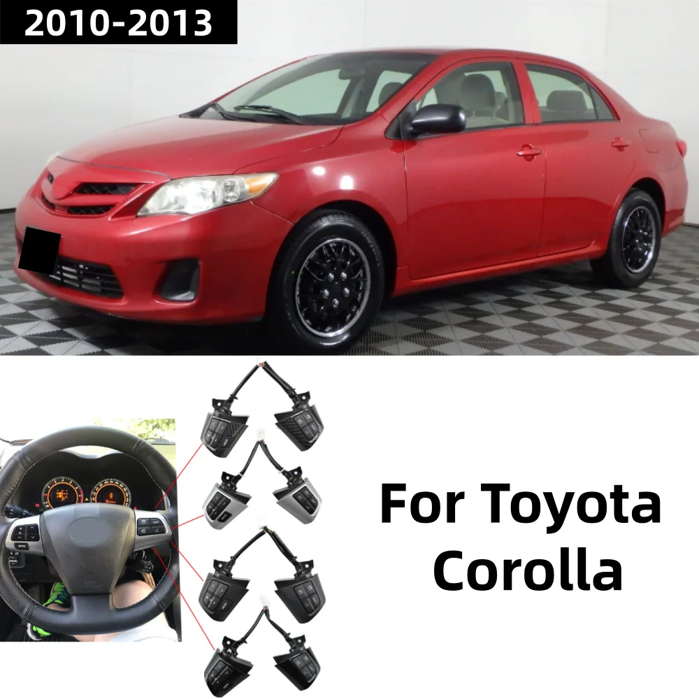 

For Toyota Corolla 2010-2013 steering wheel multifunction adjustment button switch OE: 84250-02230