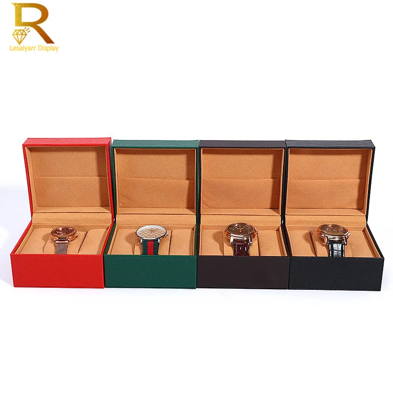 Right Angle Girth Clamshell Watch Box Boutique Accessories Packaging Box Jewelry Box Jewelry Organizer Watch Boxes and Packaging