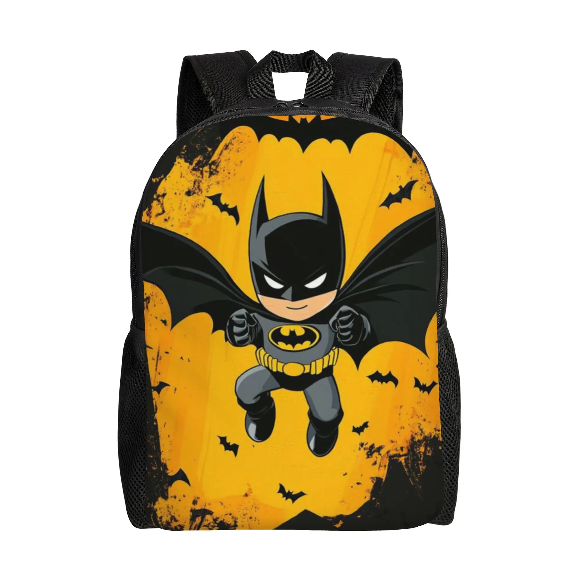 

Back to school season Light Cute Knapsack Batman Girl Boy Backpack