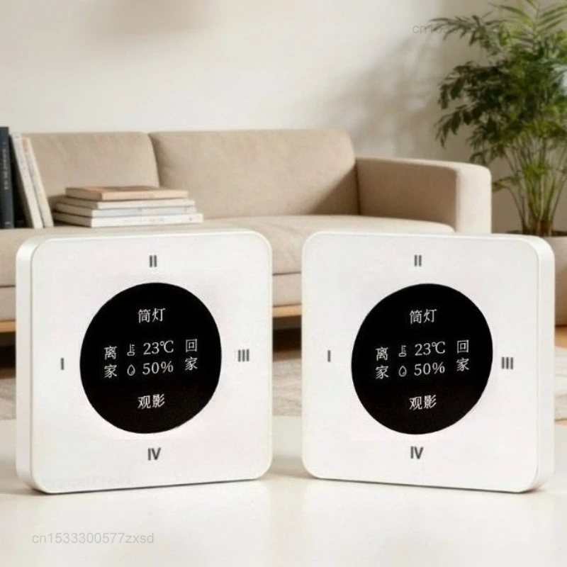 

Linptech Smart Home Wireless Switch Temperature Humidity Sensors Work with Mijia APP Wireles Remote Wall Panel Switch Smart Life