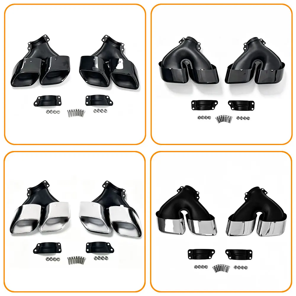 Exhaust Tailpipe for Range Rover Sport L461 Stainless Steel Muffler Exhaust Tailpipe Exhaust System
