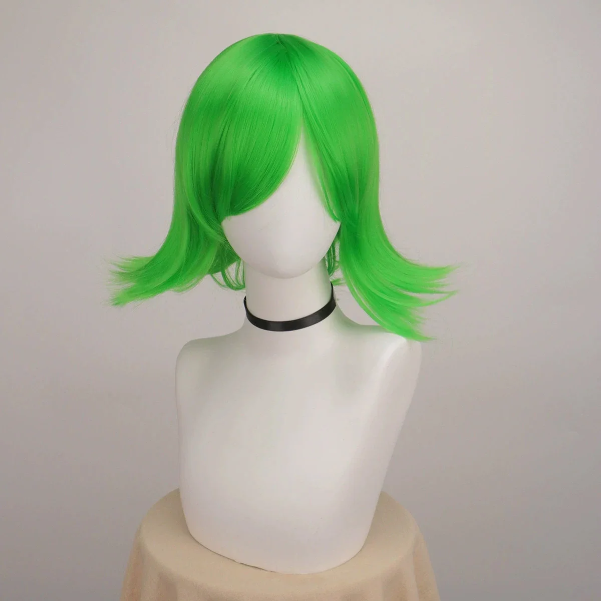 Inside out 2 Men Women Joy Disgust Sadness Wig Hair Inside out Joy Cosplay Wig Short Layer Wig Fake Hair Party Wig