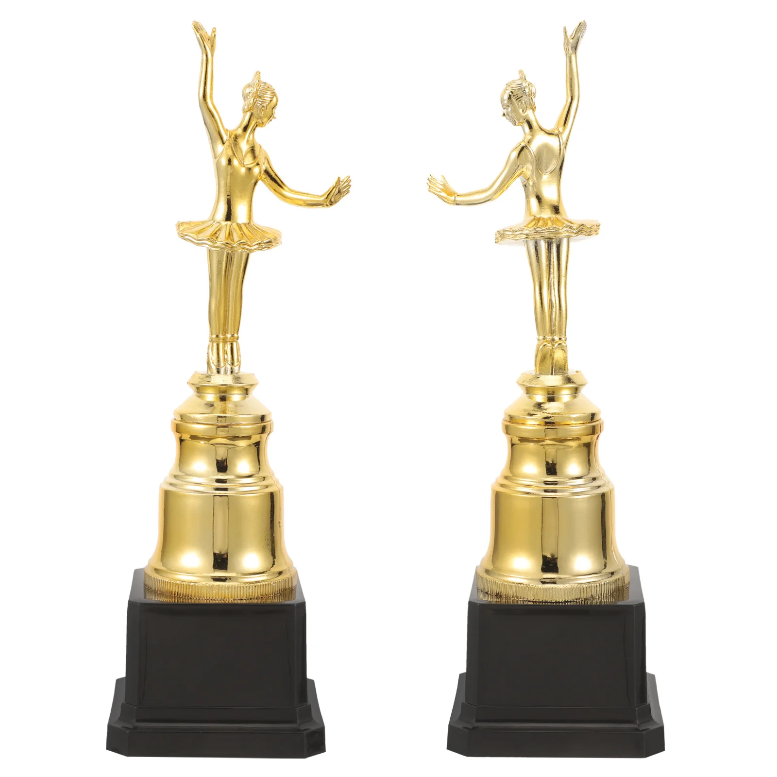 

Plastic Ballet Dance Trophy Elegant Dancing Statue for Dance Competition Award Prize Trophy Cup Appreciation Gifts