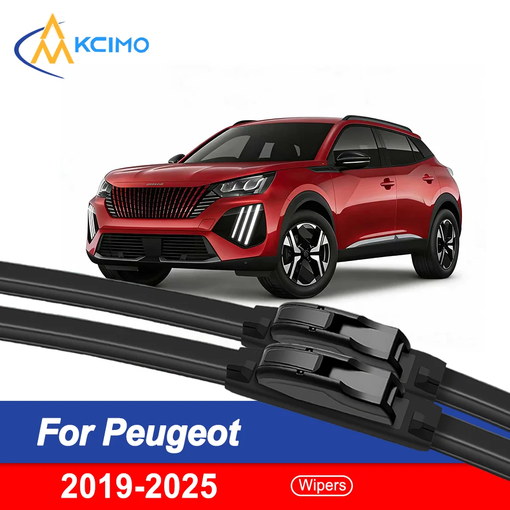 

Aerodynamic Frameless Design Wiper for Peugeot 2008 P24 2019-2025 Reduces Noise and Leaves No Streaks Easy Install