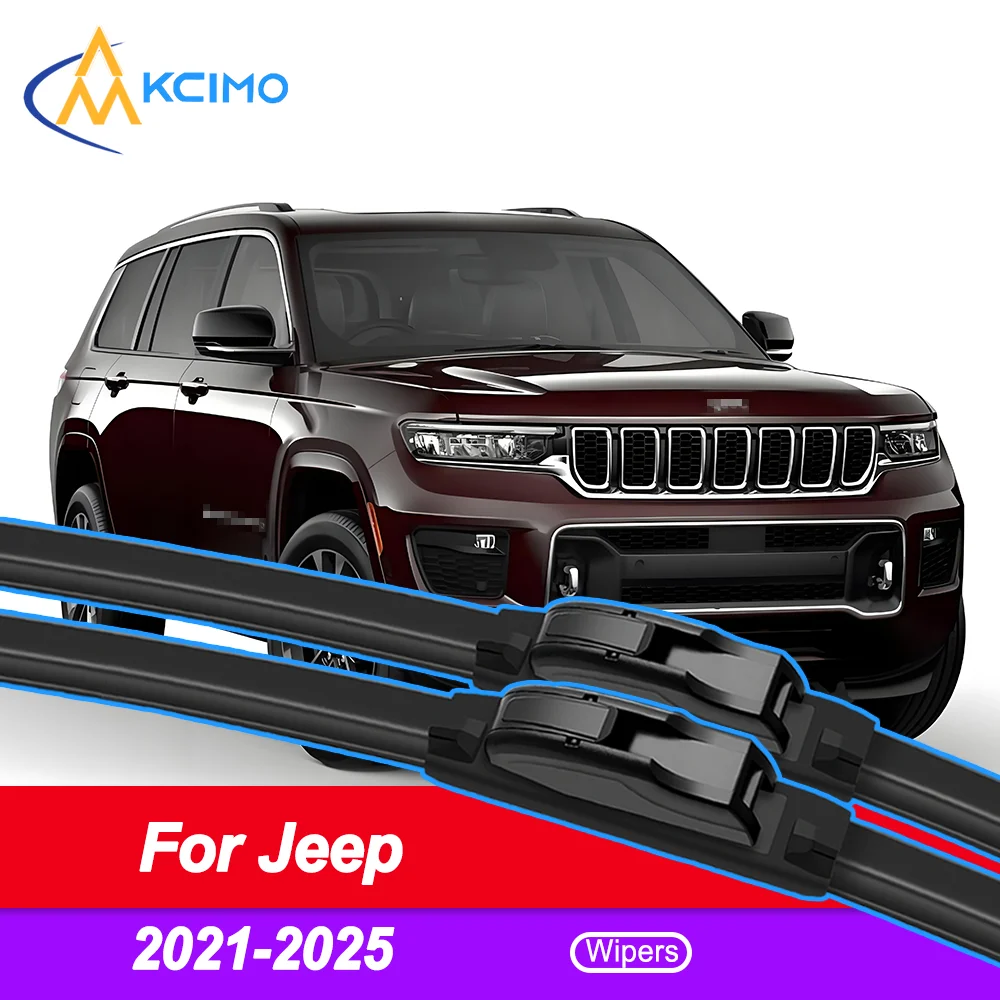 

2PCS HD Car Windscreen Wipers for Jeep Grand Cherokee WL74 WL75 (Grand Cherokee L)[29] 2021-2025 Front Windshield Accessories