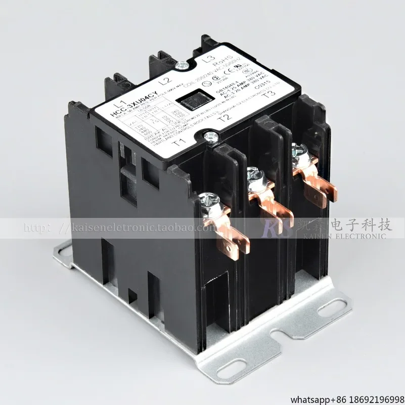 2026 New HCC-3XU04CY Floor-to-Ceiling Fryer Three-Phase AC Contactor 208-240V 40A High-Quality Electrical Component for Commerci