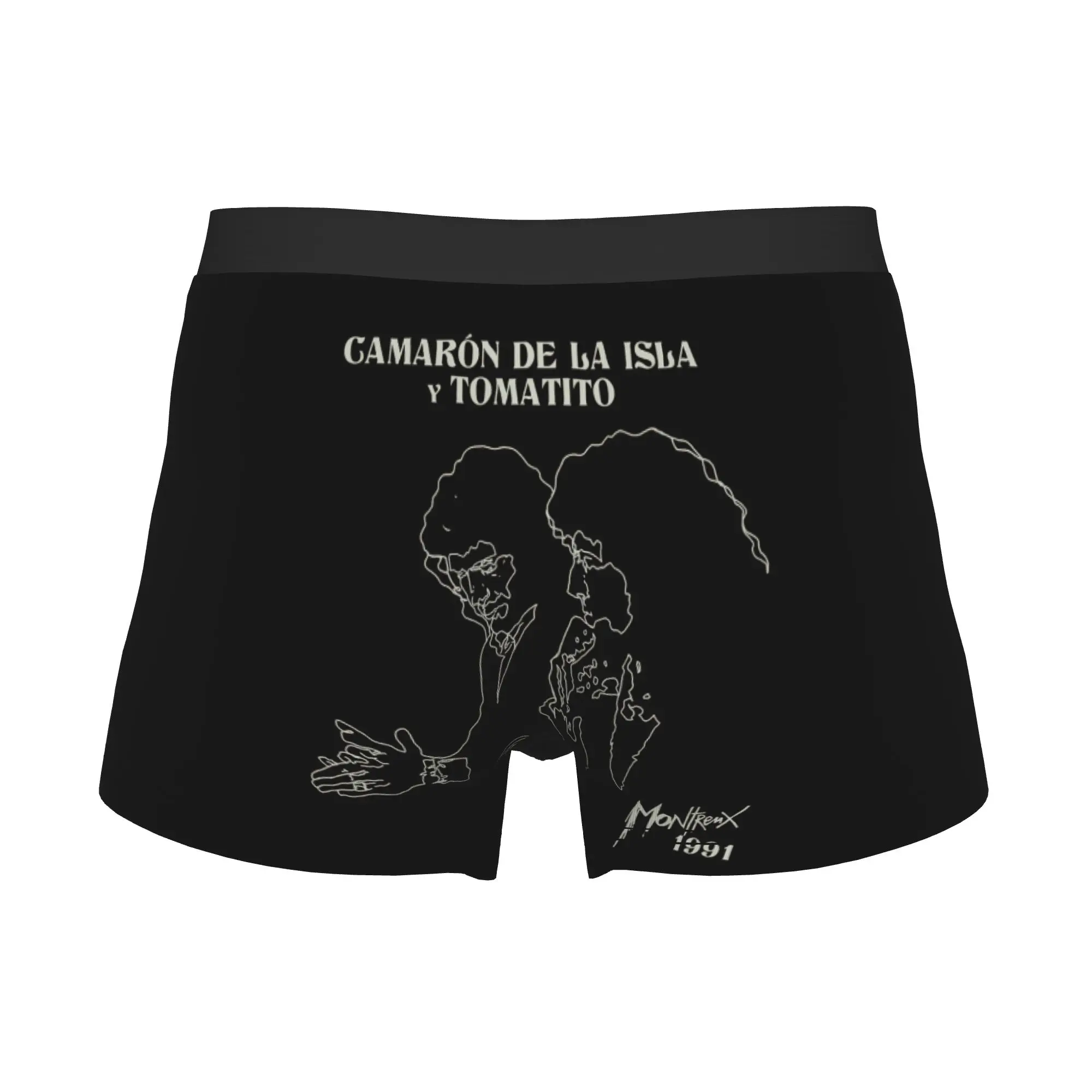 Camaron De La Isla Boxer Shorts For Homme 3D Print Island Shrimp Underwear Panties Briefs Stretch Underpants