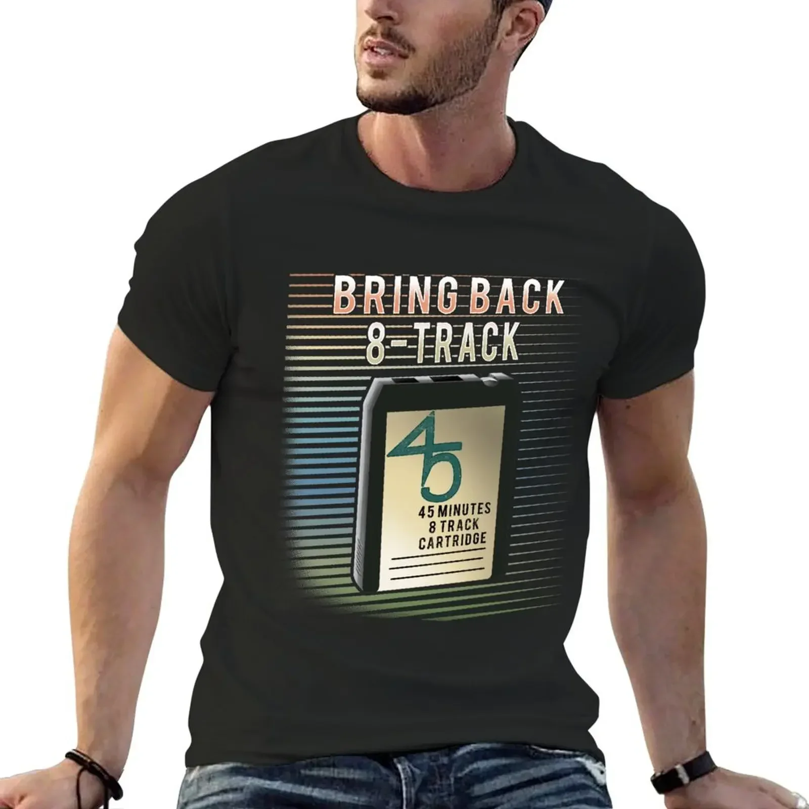 

Bring Back 8 Track Tape T-Shirt boys whites graphic shirts customizeds mens workout shirts