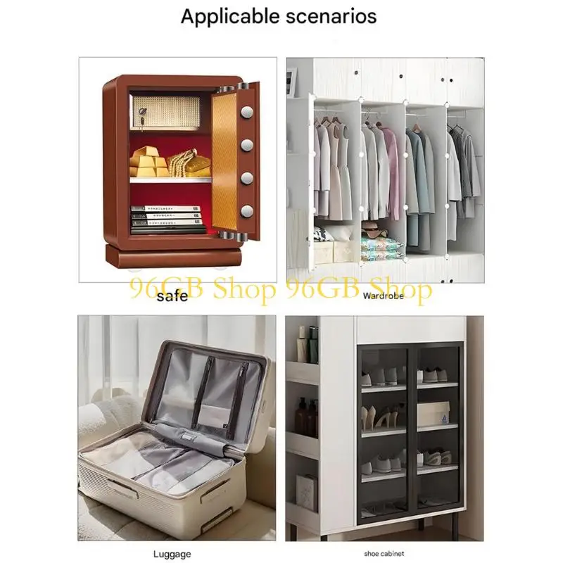 

Безопасная сумка для осушителя автомобиля на 96 ГБ с использованием метода кристаллической абсорбции