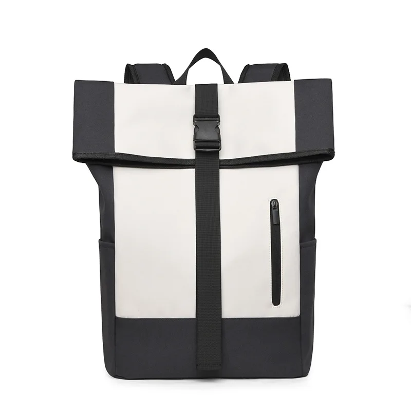 

Men's Backpack Waterproof Rollup Backpack Expandable Travel Bag Large Capacity Laptop Bag School Bags for Men Casual Daypack