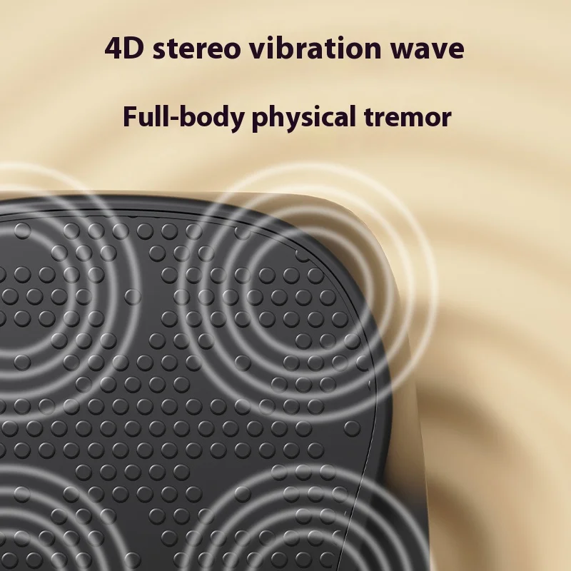 

220V Vibration Plate Whole Body Slimming Machine Fat Burning Fitness Platform for Home Gym Rehab Training