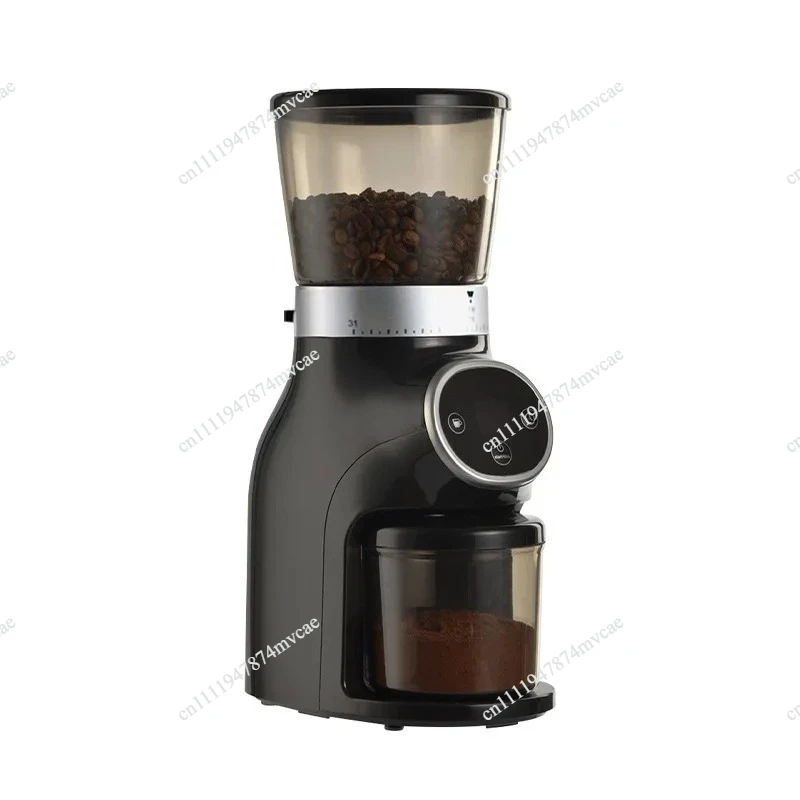 Coffee Grinder 1PC Cone Wheel Smart Batch LCD Digital Display Flavouring Chinese Herbal Italian Coffee Grinder Home Commercial