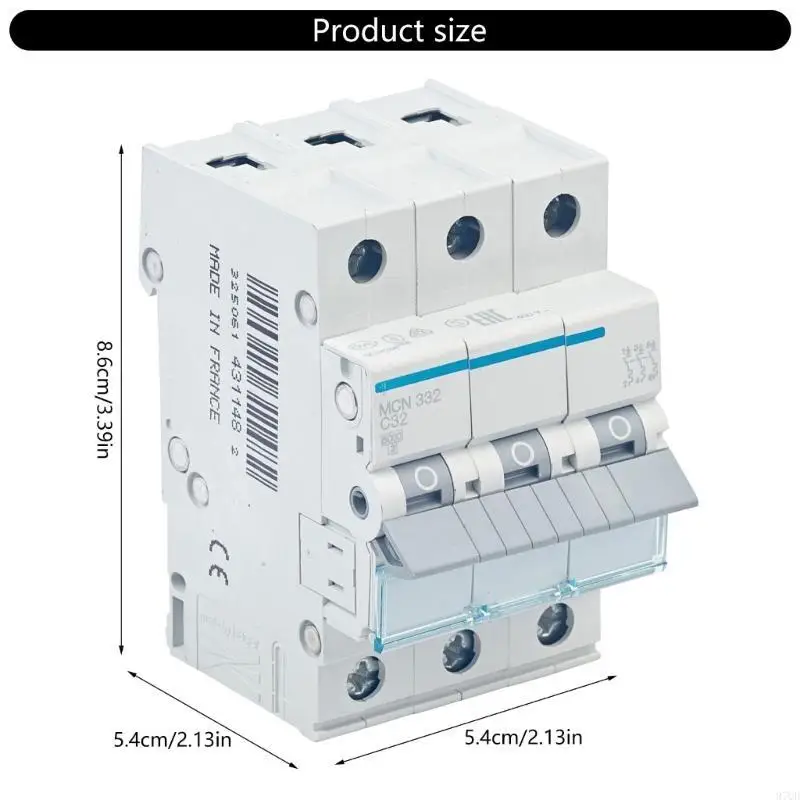 97QD 3Pin 32A BICONNECT DIRCUITS BRUSSING REPLECTION 3 POLES CIRCUITS MINIATURE CIRCUITS