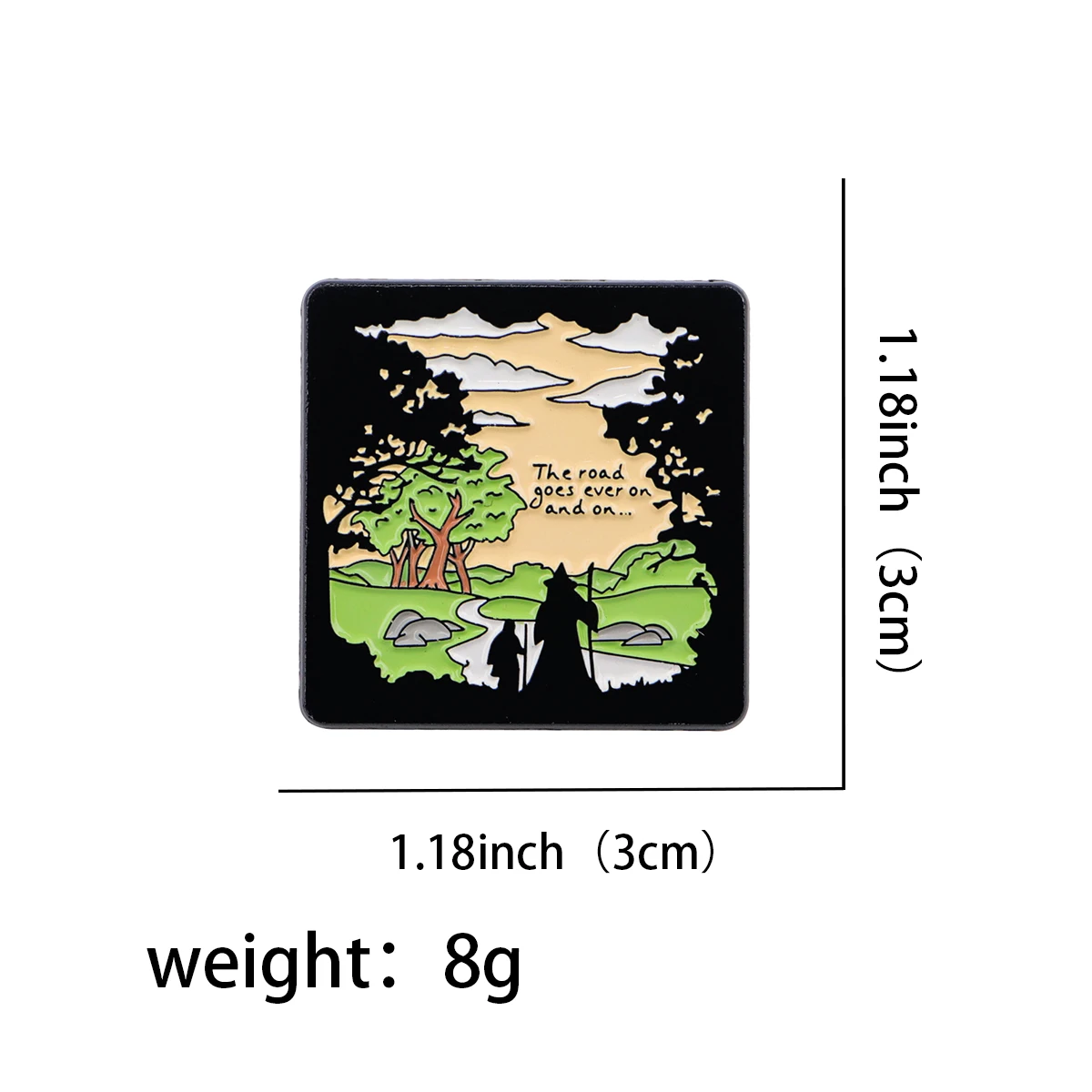 Fantasy Film Lapel Pins for Backpacks Enamel Pin Men Women's Brooches Briefcase Badges on Clothes Accessories Gifts for Friends