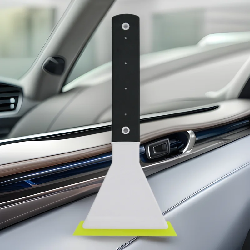 PFCC Car Windows Glass Film Window Tint Tool Windshield Scraper for Installation Scraper Water Handle Insert Rubber Blade Wiper - Detail 1