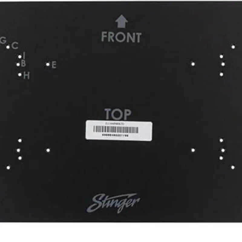 

STINGER Under-Seat Amplifier Mounting Bracket for Wranglers with Predrilled & Threaded Holes with Hardware