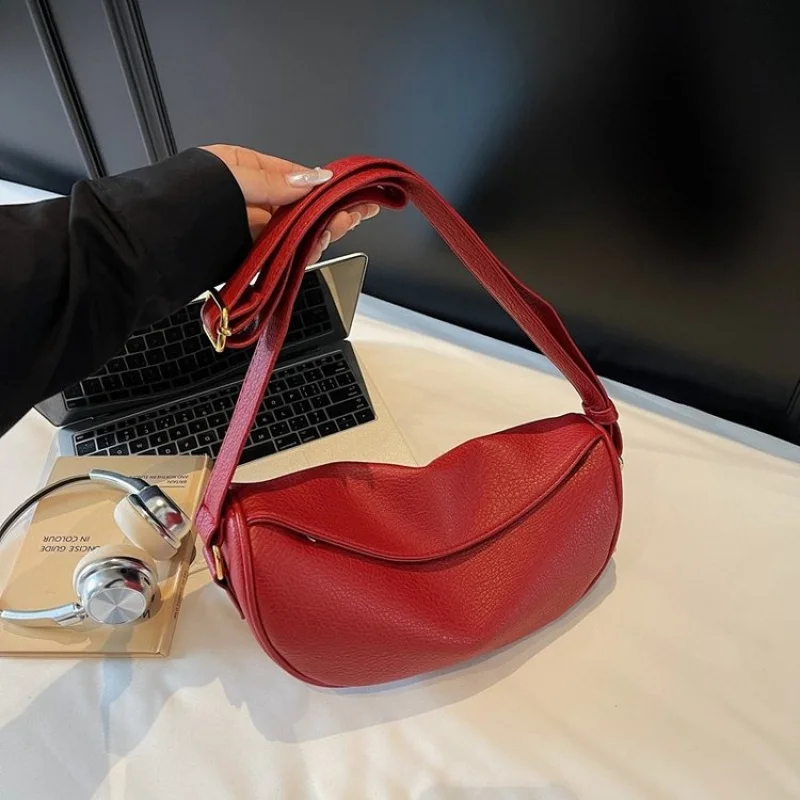 

Luxury Leather Messenger Bag for Ladies by Famous Designer - Women's Crossbody Shoulder Handbags Classic Style