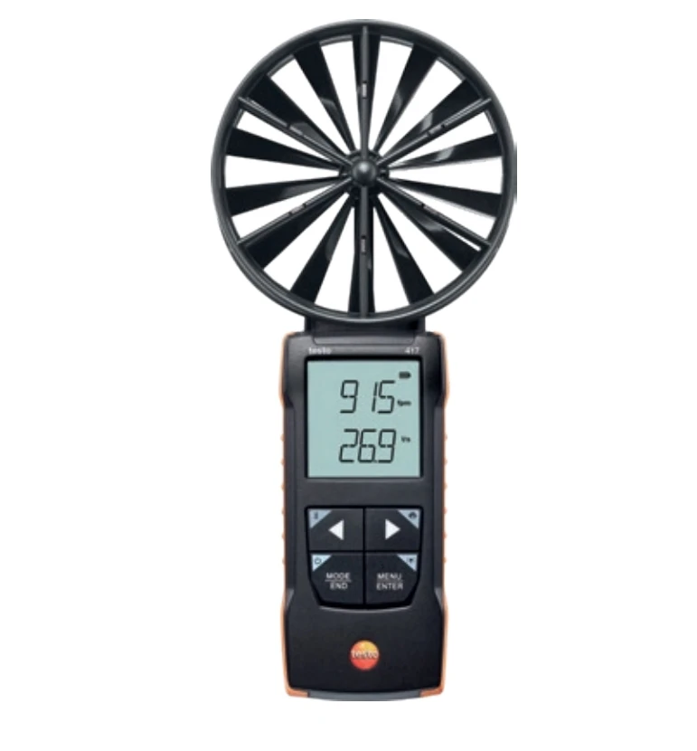 

testo 417 Digital Impeller Anemometer/ testo 410-1 Impeller Wind Speed Measuring Instrument